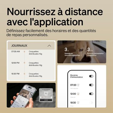 Автоматичний годівниця для котів та собак PETLIBRO 5L з відеоспостереженням 1080P, WiFi, нічним баченням, датчиком низького рівня корму та сигналізацією, 1-10 прийомів