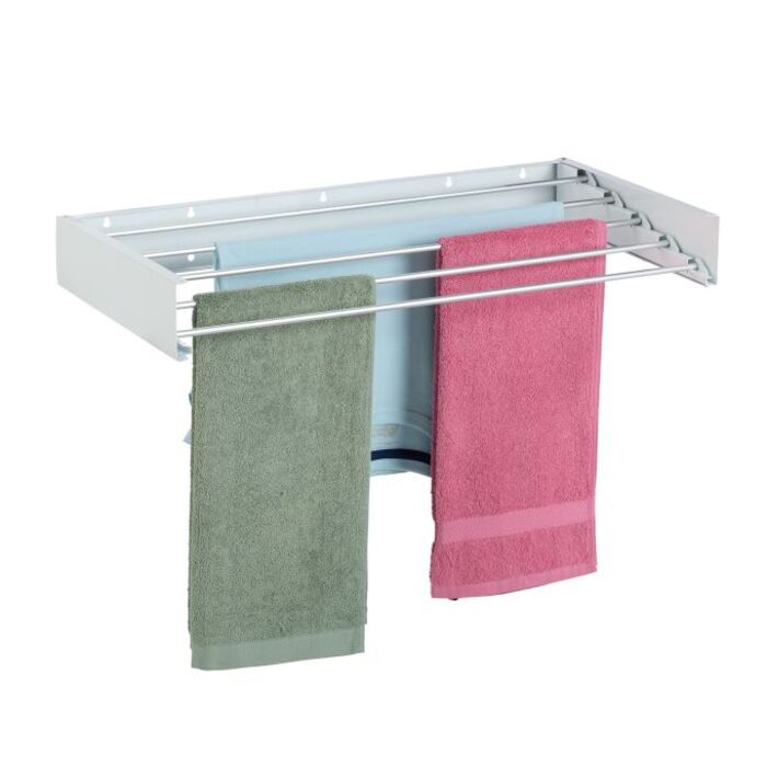Relaxdays Clothes Rack Wall Mountable Folding