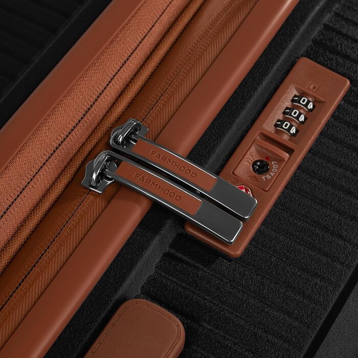 Набір валіз Eco Edition 3 шт. | Розширювані валізи з TSA-замком | Чорний колір, валіза M (67 см)