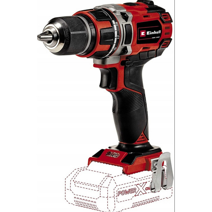 Акумуляторний шурупокрут Einhell 18 V безщітковий 50 Нм TE-CD 18/50 Li