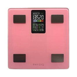 Ваги для ванної кімнати Physiq 2104, рожеві