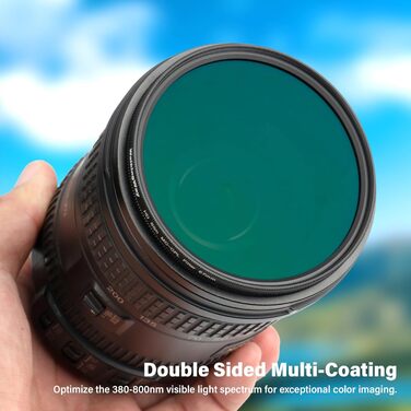 Поляризаційний фільтр Zirkular Polarisationsfilter 67mm Walking Way MC CPL - для зменшення відблисків та покращення контрасту