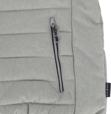 Степлена жилетка Blue Wave Nathalie з відстібною капюшоном - жіноча жилетка з ефектом меланжу (50, schilf)