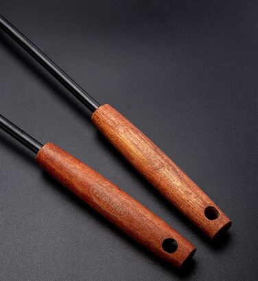 Набір кухонного силікону Kellet: лопатка-ложка з нержавіючої сталі 304, 36.2-38.1 см