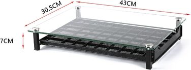 Організатор для капсул Nespresso HiveNets - тримач для 60 капсул з міцного скла