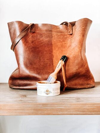 Skidmore's Restorative Cream | True restorative, softening, and nourishing balm for leather and wood | 100% natural, non-toxic formula