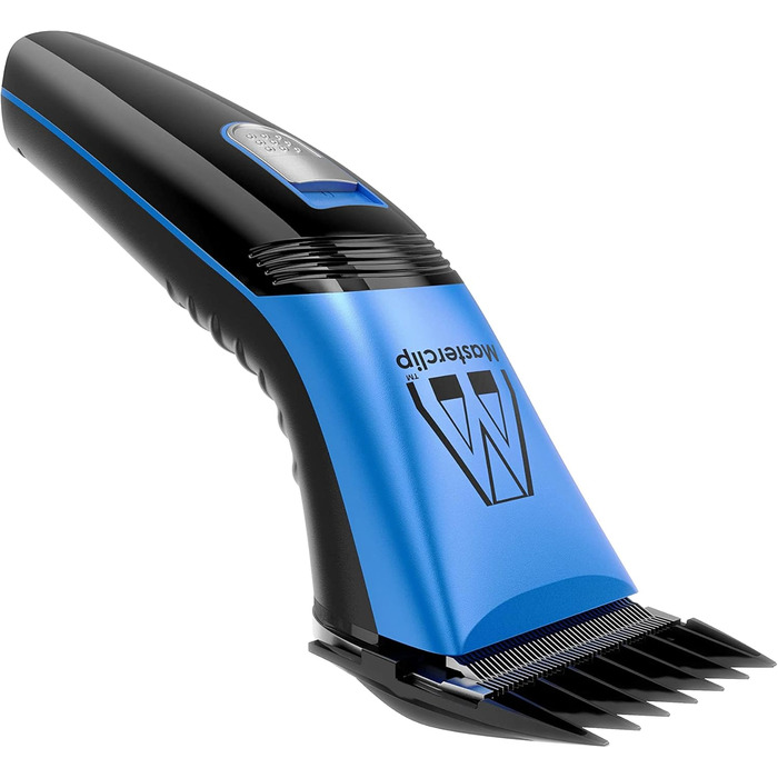 Професійна машинка для стрижки собак Masterclip Showmate II (блакитна), бездротова, акумуляторна, для собак, котів та інших тварин