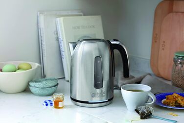 Електричний чайник Russell Hobbs Velocity Fast Boil, 1.7 л, 3100 Вт, нержавіюча сталь