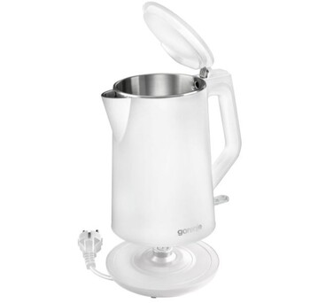 Електричний чайник Gorenje K15DWW, 2200 Вт, 1,5 л, білий