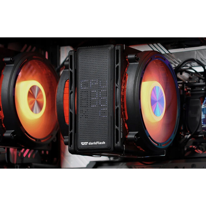 Активне охолодження процесора DarkFlash E400 PLUS Black