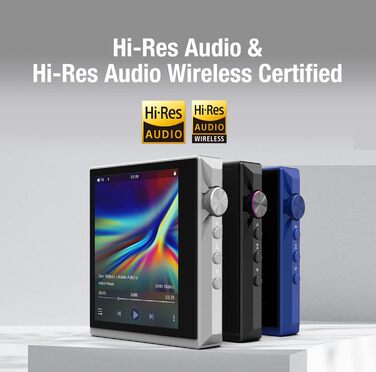 Hidizs AP80 PRO-X: Аудіоплеєр Hi-Res з підтримкою MQA, Bluetooth та двома DAC-чипами ESS9219C (білий)