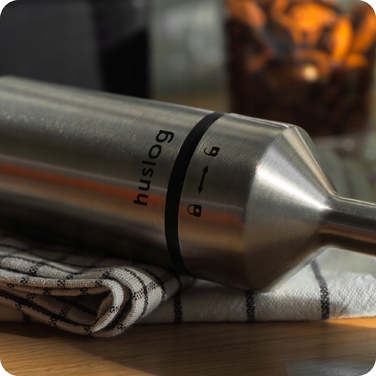 Мультифункціональний ручний блендер Huslog Turbo 1500W з ножем та чашею-контейнером