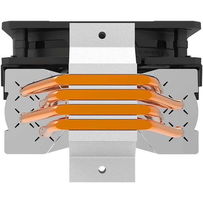 Кулер CPU Cooler Master Hyper 212 EVO V2 з підтримкою LGA1700, 4 теплові трубки, RGB-вентилятор SF120R, підтримка Push-Pull