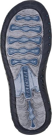 Сандалі жіночі Skechers Reggae Sew Me Boho плетені з ремінцями, блакитно-різнокольорові, розмір 37.5 EU