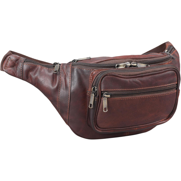 STILORD 'Maverick' - Сумка на пояс, нагрудна сумка, через плече, для фотоапарата, чорна з м'якої шкіри (Діапазон: чоловіча/жіноча)