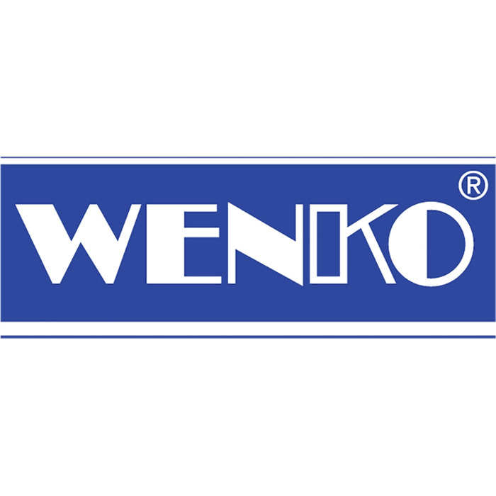 Настільний дозатор для мила ручний Wenko, 200 мл, білий, жовтий