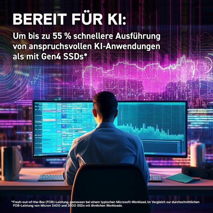 SSD Crucial T705 1TB PCIe Gen5 NVMe M.2 - Швидкий накопичувач з інтерфейсом PCIe Gen5