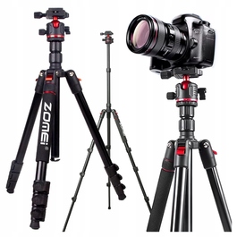 Штатив-трипод 3 в 1 (монопод), 173 см, чорний, з кулястою головкою 360°