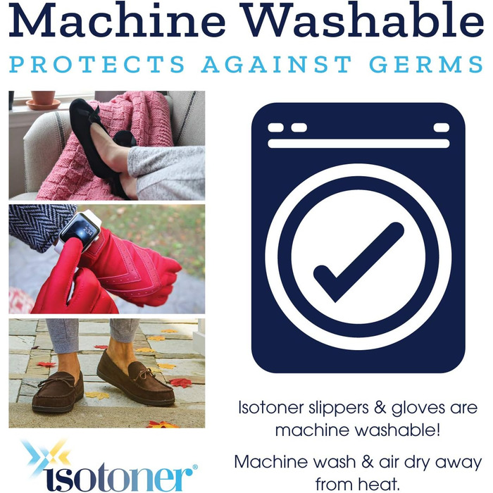 Чоловічі тапочки Isotoner з піною пам'яті та внутрішньою/зовнішньою підошвою. М'який халатний дизайн, чорний мікрозамш, середній розмір