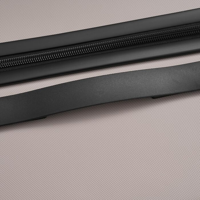 Набір валіз Merax TSA 3 шт. (M-L-XL) з телескопічним ручками та 4 колесами, чорний, PP-матеріал