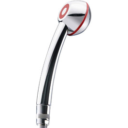 Ручний душ SwissClima I-SHOWER WOW! для проточних водонагрівачів і низького тиску, потужний струмінь, антикальційний, гігієнічний, екологічне хромоване покриття (хром-червоно-ферарі)