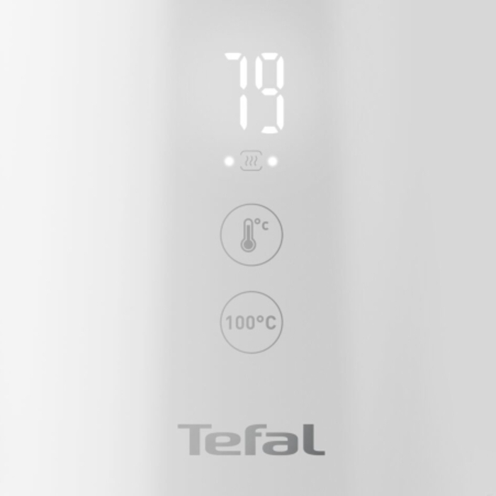 Електричний чайник Tefal KO693110, 1800 Вт, 1,5 л, білий