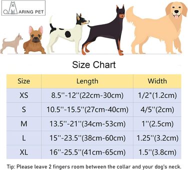 Легкий собачий ошийник Aring Pet для дівчаток, бавовна, з бантиком, регульований, для великих собак (S, білий)