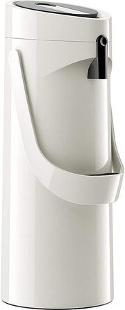 Emsa GmbH 515707 Ponza ISO Thermos Flask 1.9 l, Stainless Steel, 17 x 16.5 x 39 cm, Stainless Steel, White