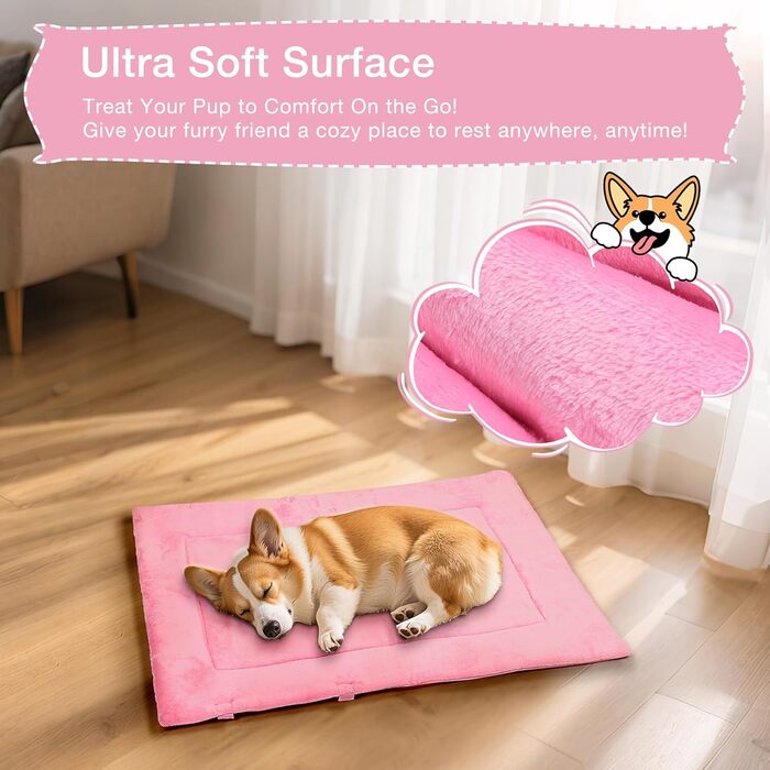 Водонепроникний килимок для собак Pawsse - зручний для подорожей, авто, кемпінгу (127 x 70 см, сірий)