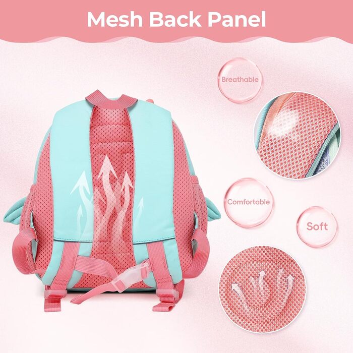 Дитячий рюкзак PROTAURI для школи, садочка та подорожей (3-5 років, курка)