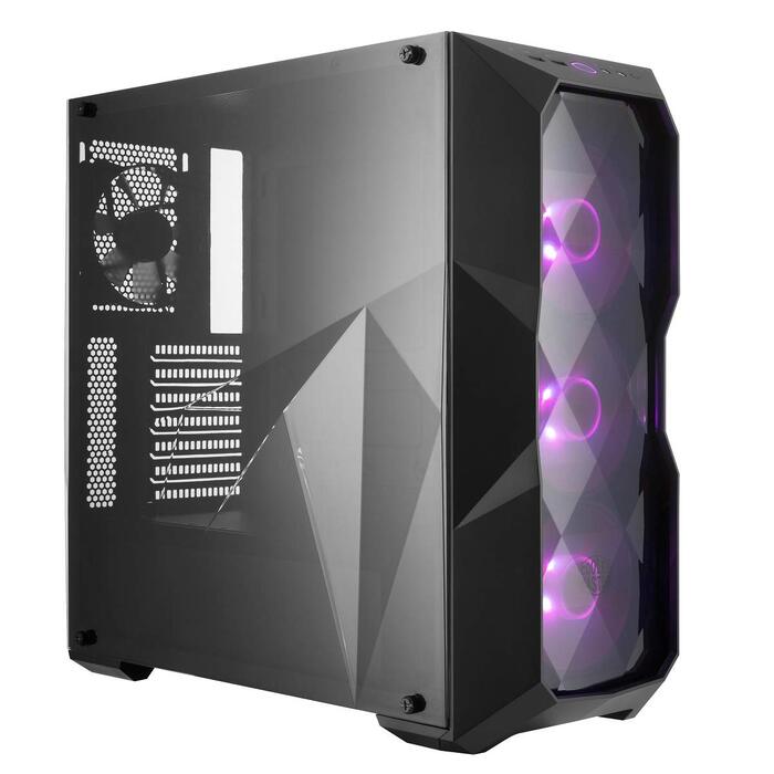 Корпус для ПК Cooler Master MasterBox TD500 Mesh ARGB, 3 вентилятори по 120 мм, загартоване скло, білий (TD500)