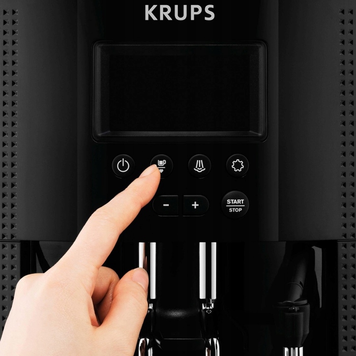 Автоматична кавомашина Krups EA8150, 1450 Вт, чорна