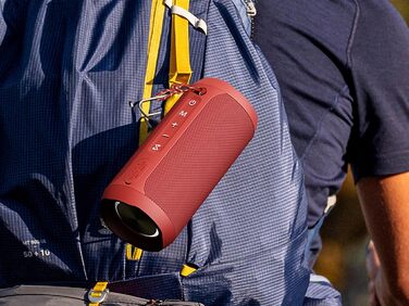 EDUPLINK Портативна Bluetooth колонка водонепроникна IPX7 бездротова (Зелена)
