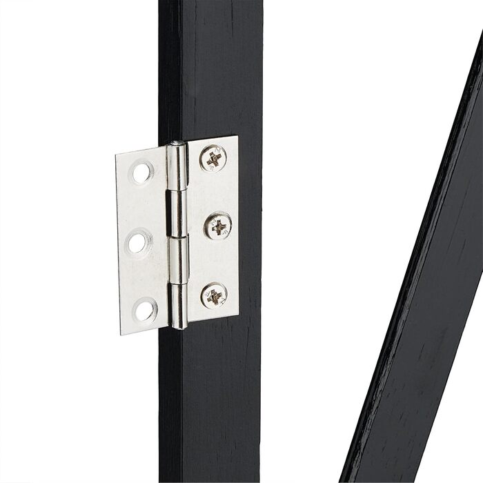 Захисний загороджувач для собак Relaxdays, висувний до 96 см, 48,5-60 см у висоту, чорний (XL)