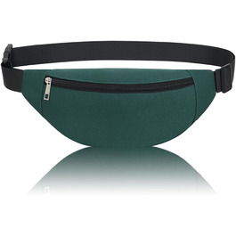 Гірчатка на пояс для чоловіків та жінок, спортивна сумка-крейсер, поясна сумка для подорожей, прогулянок з собакою, на вулицю (оливковий)