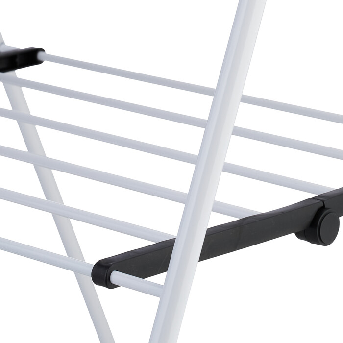 Relaxdays Folding Clothes Rack with Wings