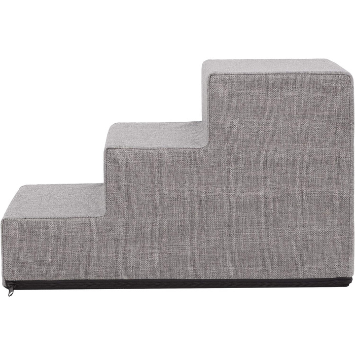 Східні сходинки для собак та котів Tiertreppen - 4 сходинки, висота 40 см, сірий колір