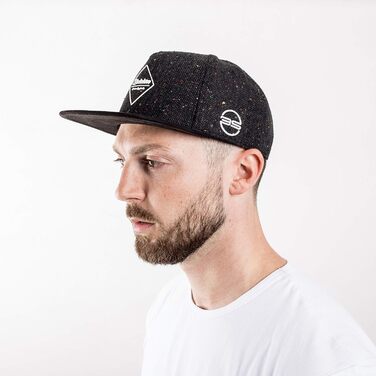 Кепка Snapback Blackskies® Ancient Gods | Бейсболка з козирком для чоловіків та жінок | Преміум якість, унісекс, літня, логотип бренду, розмір один (Hades)