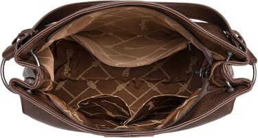 Сумка жіноча Wrangler Hobo з екошкіри, верхня ручка, кросбоді та сумка-тоут (Western Coffee)