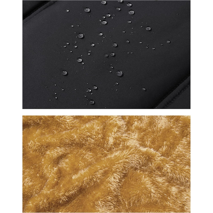 Чоловіча жилетка MAGCOMSEN з підкладкою, зимова, без рукавів, тепла флісова жилетка, для відпочинку, термо, перехідна жилетка з багатьма кишенями, чорна, XL