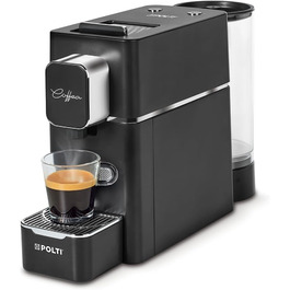 Кавоварка Polti Coffea S15B, сумісна з E.S.E. подами 44 мм, резервуар 0,85 л, тиск 19 Бар, чорна