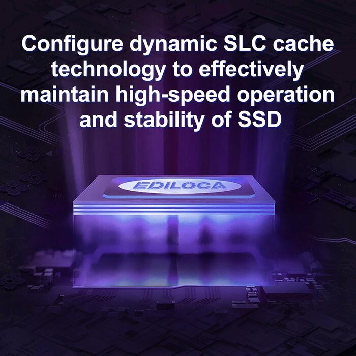 SSD NVMe M.2 4TB PCIe Gen4 з радіатором для PS5, ноутбука та ПК - 7400 MB/s, 3D NAND TLC