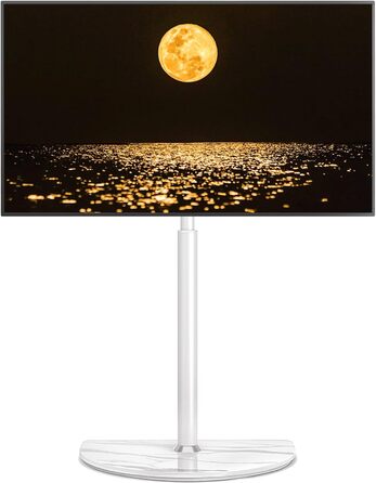 Adjustable TV Floor Stand for 32-65 inch LED LCD OLED TVs - Swivel & Height Adjustable, up to 40kg, Cable Management
