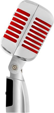 Pronomic DM-66R: Мікрофонний комплект для вокалу та запису - Вінтажний дизайн, XLR, зі штативом та кабелем