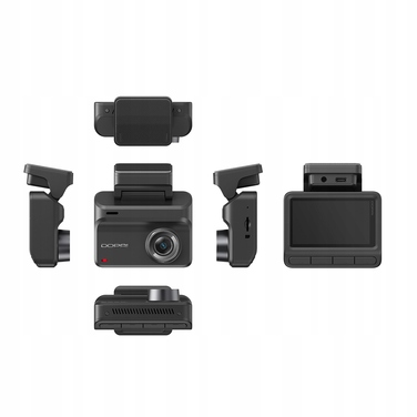 Автомобільний відеореєстратор DDPAI Z50 Pro 4K з GPS, карткою пам'яті 64ГБ та комплектом для постійного живлення (Hardwire Kit)