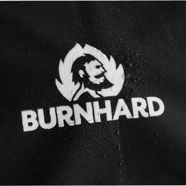 Універсальний водонепроникний чохол для гриля BURNHARD Fat FRED 156×129×92,5 см, захисна покривало для барбекю з міцного матеріалу, UV-стійкий, зимостійкий