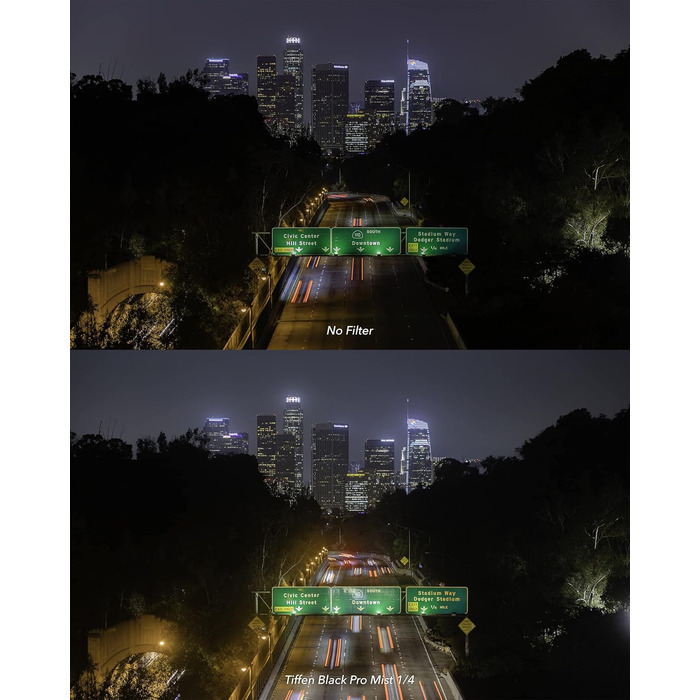 Фільтр Tiffen 49MM Black Pro-Mist 1/8 - для фото- та відеозйомки