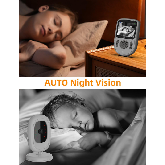 Дитячий відеоняня TakTark з камерою, 2.8