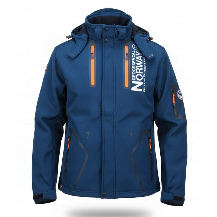 Спортивна куртка softshell Geographical Norway для трекінгу та туризму, р. L