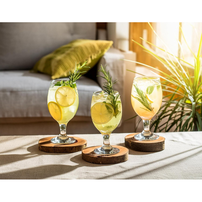 Набір келихів для пива Krosno Glasmark 0,36 л (6 шт.) - для крафтового пива, коктейлів, миття в посудомийній машині